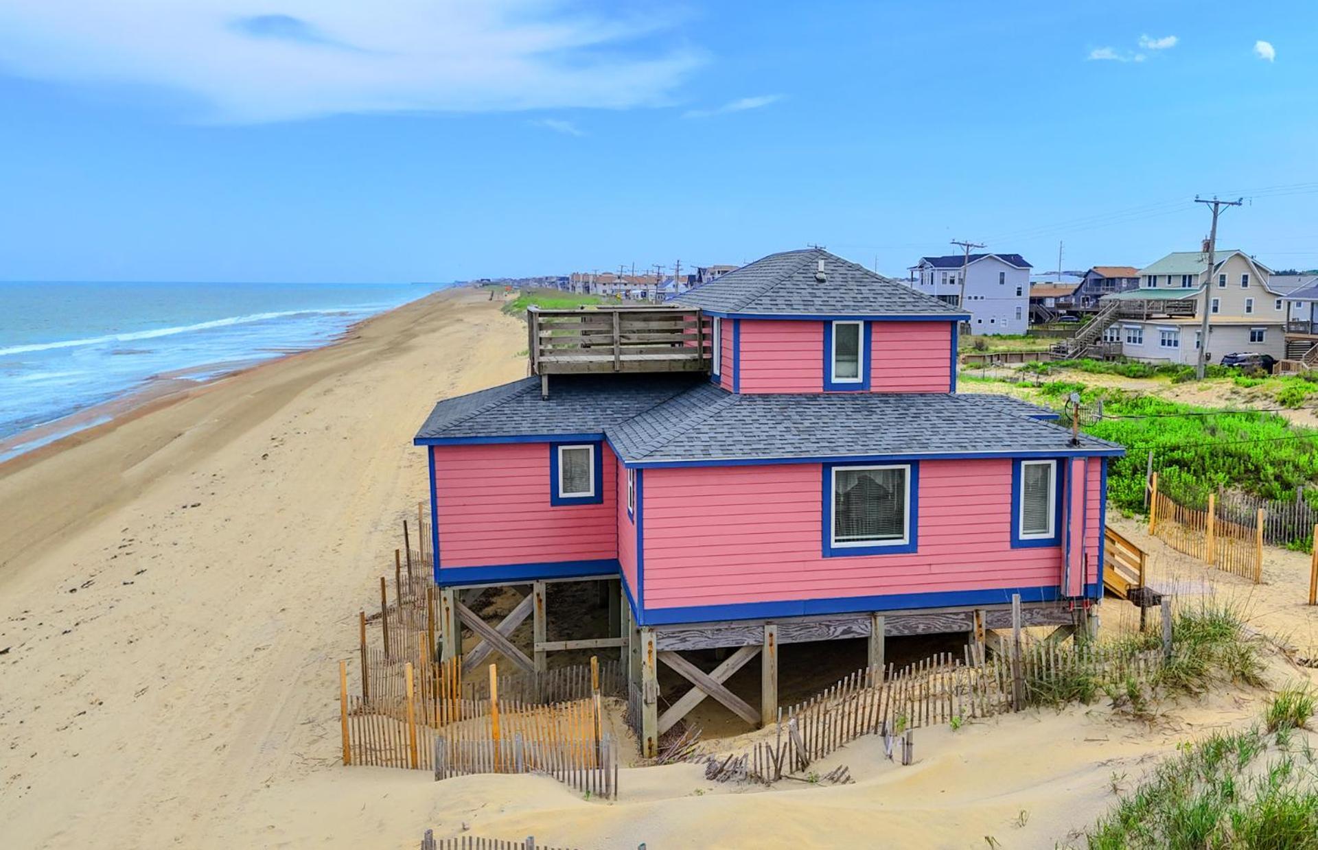 4102 Pelicans Perch: The Iconic Obx Oceanfront Kitty Hawk Exteriér fotografie